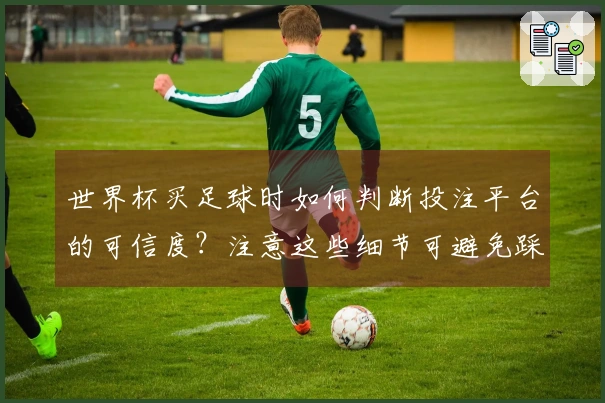 世界杯买足球时如何判断投注平台的可信度？注意这些细节可避免踩雷