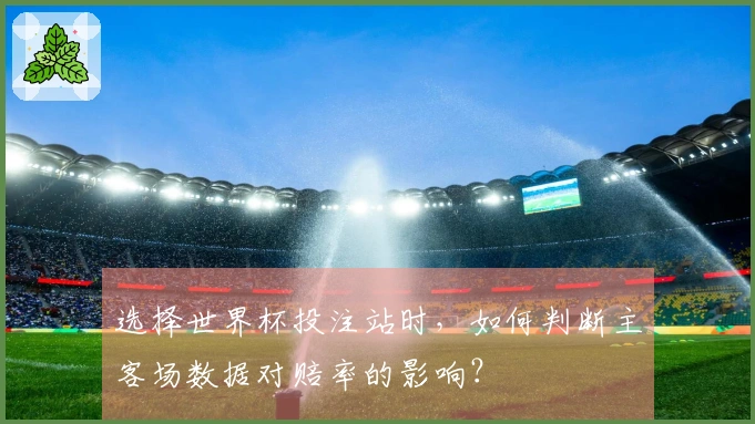 选择世界杯投注站时,如何判断主客场数据对赔率的影响?